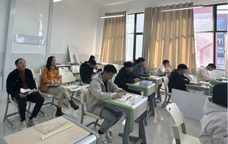 抓规范、强教研、提质量——德赢VWIN墟落振兴学院举行果真课提升教学质量